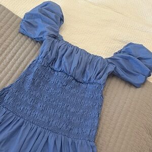 Abercrombie & Fitch Indigo Maxi Dress